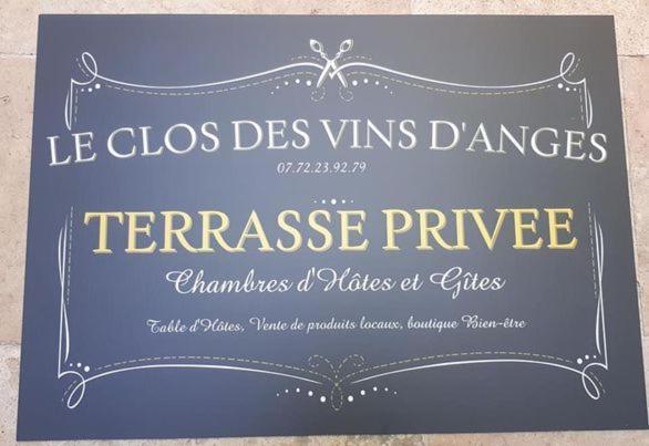 Chambre d'hôte Au Jardin Le clos des vins d'Anges Saint-Pierre-des-Champs Exterior foto